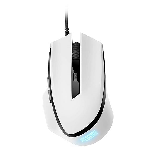 Sharkoon SHARK Force blanco USB 1600 DPI  Ratón