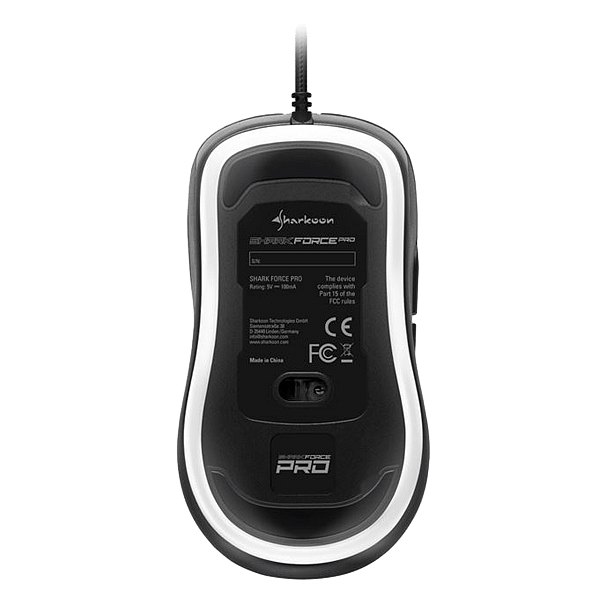 Sharkoon Force PRO USB 3200DPI Blanco  Ratón
