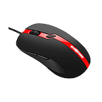 Sharkoon Force PRO USB 3200DPI Rojo  Ratón