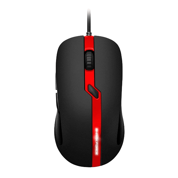 Sharkoon Force PRO USB 3200DPI Rojo  Ratón