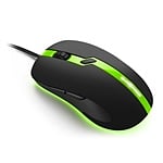 Sharkoon Force PRO USB 3200DPI Verde  Ratón