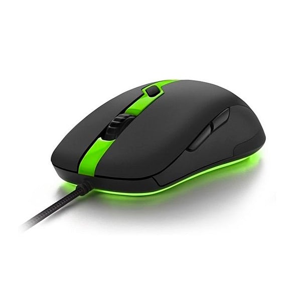 Sharkoon Force PRO USB 3200DPI Verde  Ratón