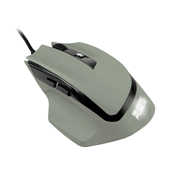 Sharkoon SHARK Force gris USB 1600 DPI  Ratón