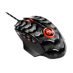 Sharkoon Drakonia II Black USB optico 15000 DPI  Ratón