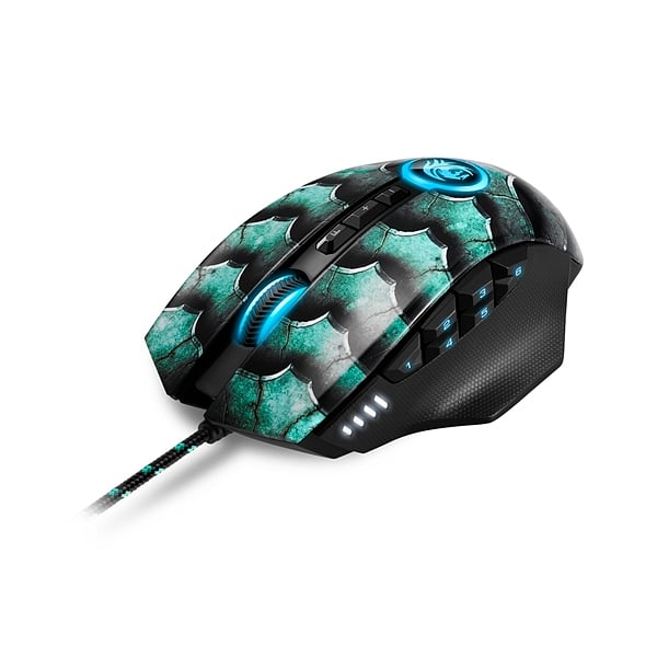 Sharkoon Drakonia II Green  Ratón