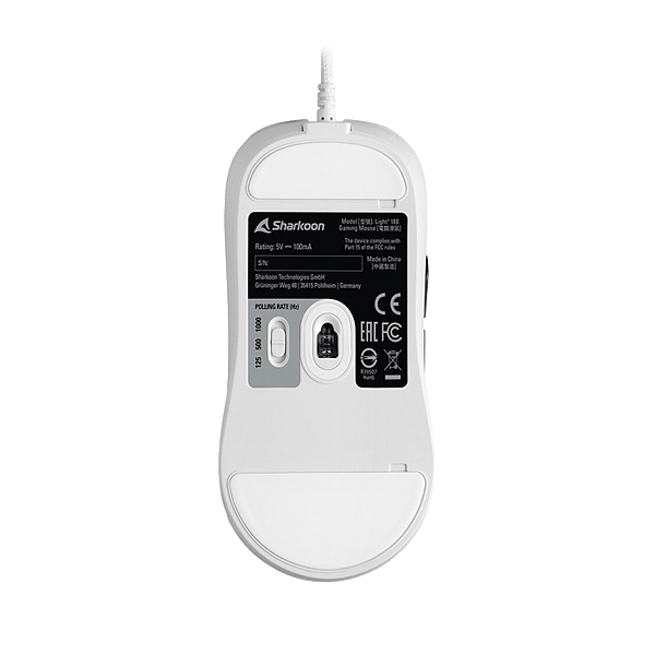 Sharkoon Light 180 White  Ratón