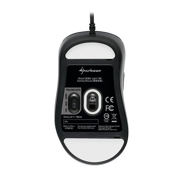 Sharkoon Light 100 Black  Ratón