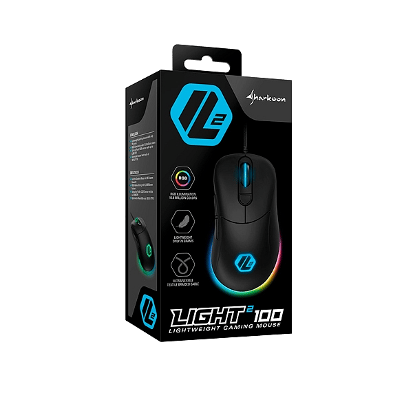 Sharkoon Light 100 Black  Ratón