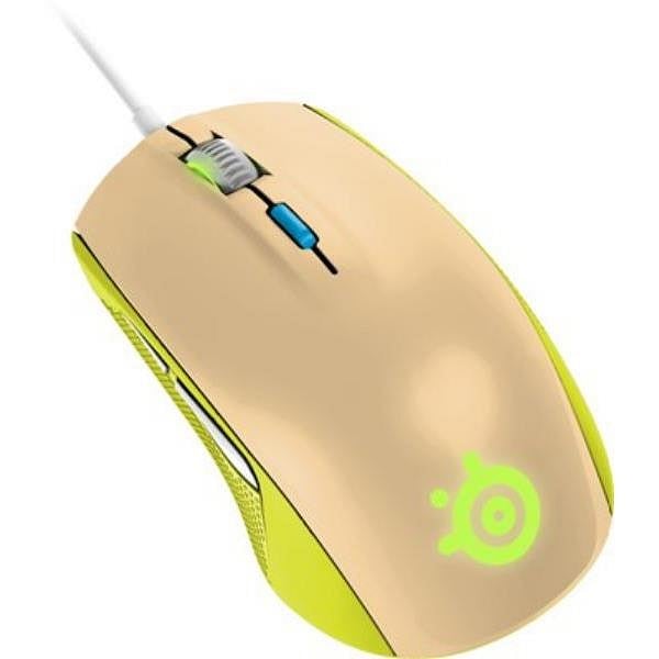 SteelSeries Rival 100 verde  Ratón