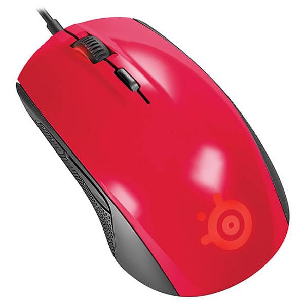 SteelSeries Rival 100 Rojo Ratón
