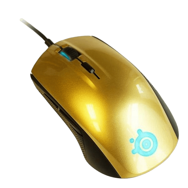 SteelSeries Rival 100 Alchemy Oro  Ratón