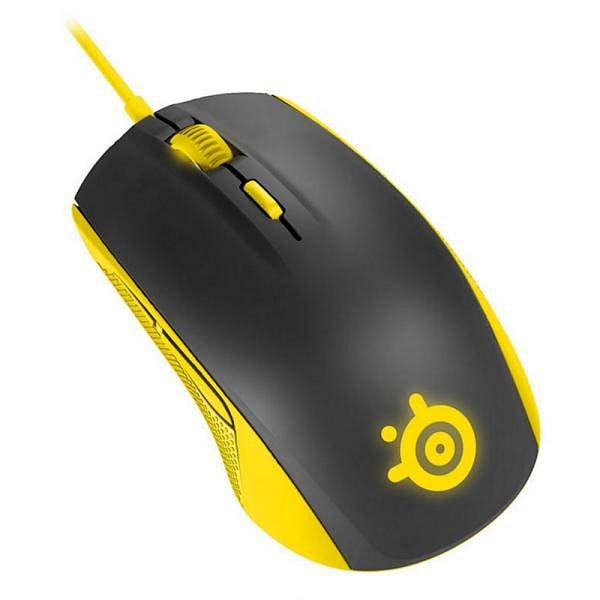 Steelseries Rival 100 Amarillo  Ratón