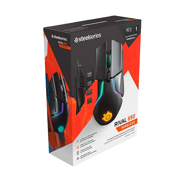 SteelSeries Rival 650 Wireless RGB  Ratón