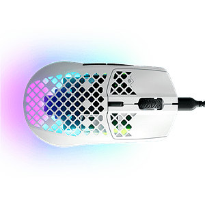 SteelSeries Aerox 3 Snow  Ratón