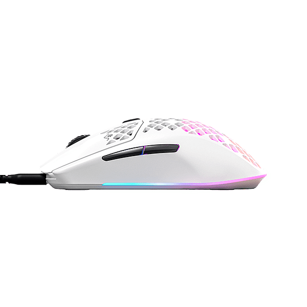 SteelSeries Aerox 3 Snow  Ratón