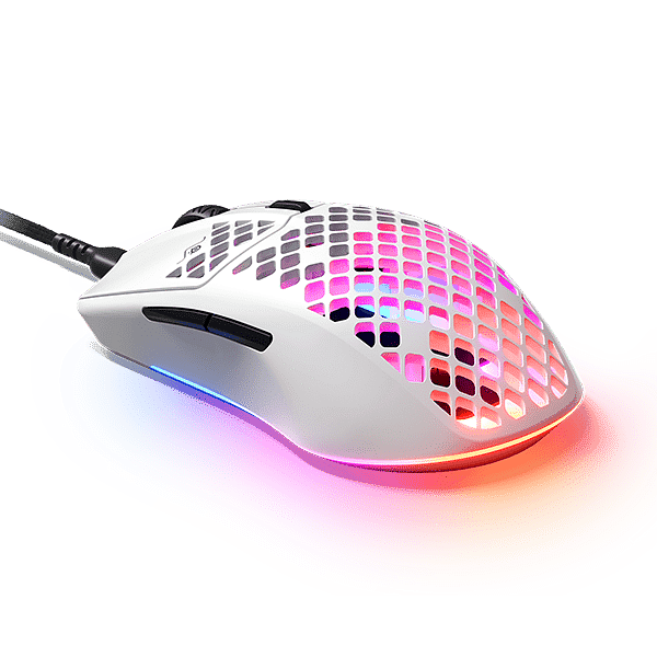 SteelSeries Aerox 3 Snow  Ratón