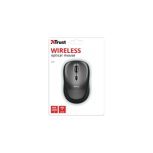Trust Yvi negro wireless  Ratón