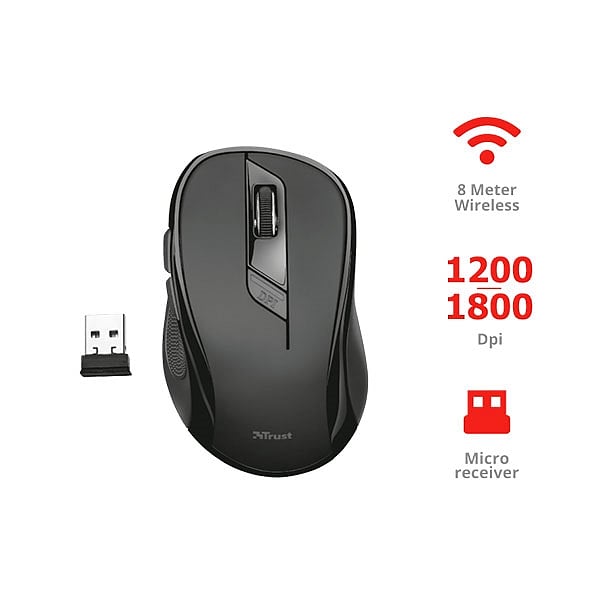 Trust ziva wireless V2  Ratón