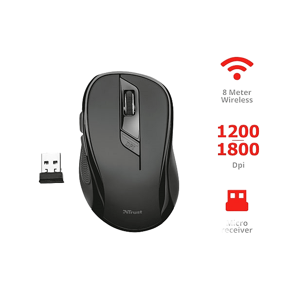 Trust ziva wireless V2  Ratón