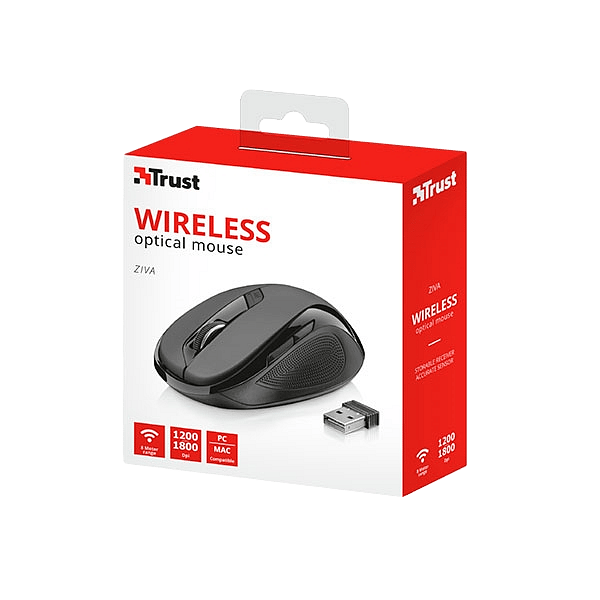 Trust ziva wireless V2  Ratón