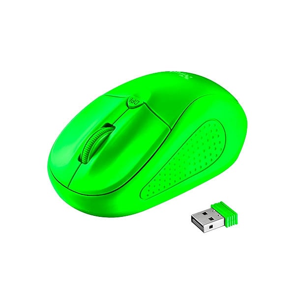 Trust Primo verde neon wireless  Ratón