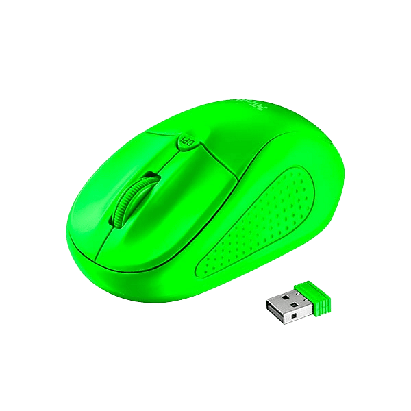 Trust Primo verde neon wireless  Ratón