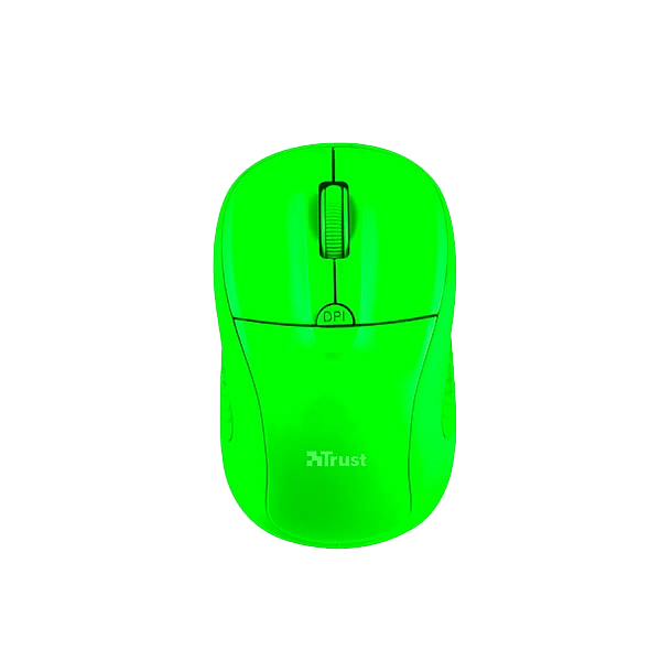 Trust Primo verde neon wireless  Ratón