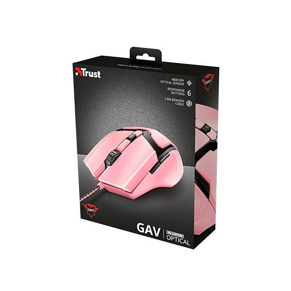 Trust GXT 101 Gav optical rosa  Ratón