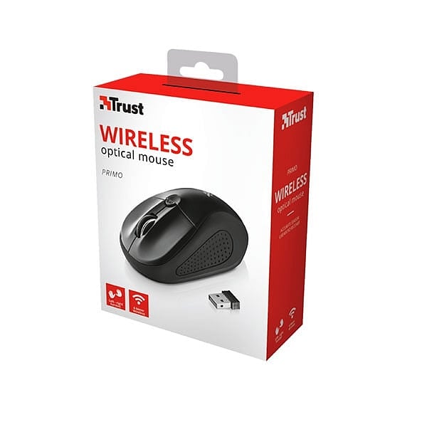 Trust Primo negro wireless  Ratón