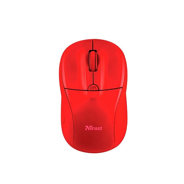 Trust Primo rojo mate wireless  Ratón