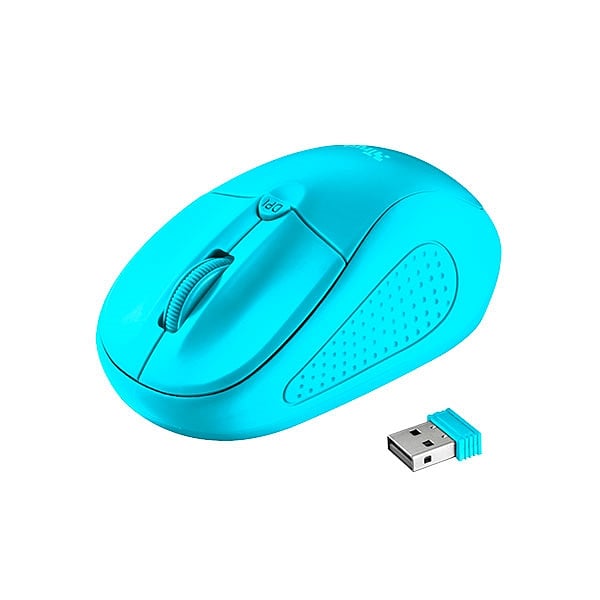 Trust Primo azul neon wireless  Ratón