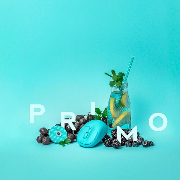 Trust Primo azul neon wireless  Ratón