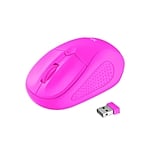 Trust Primo rosa neon wireless  Ratón