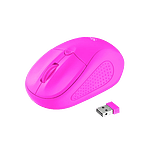 Trust Primo rosa neon wireless  Ratón