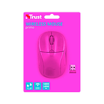 Trust Primo rosa neon wireless  Ratón