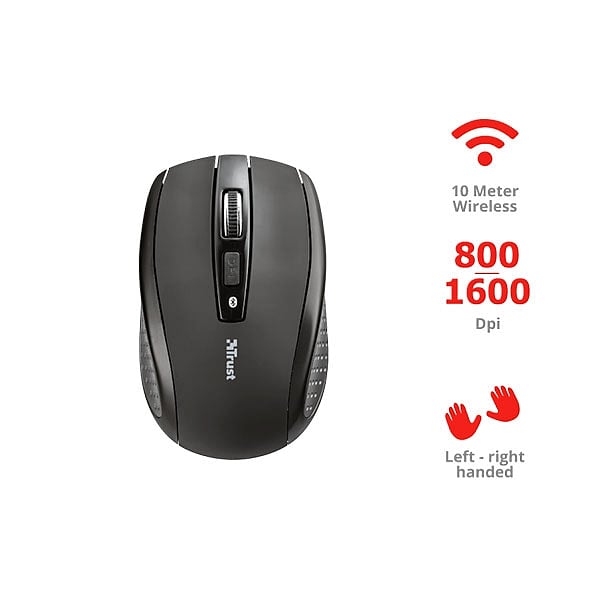 Trust Siano negro Bluetooth  Ratón