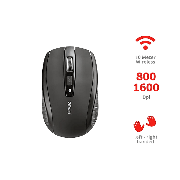 Trust Siano negro Bluetooth  Ratón