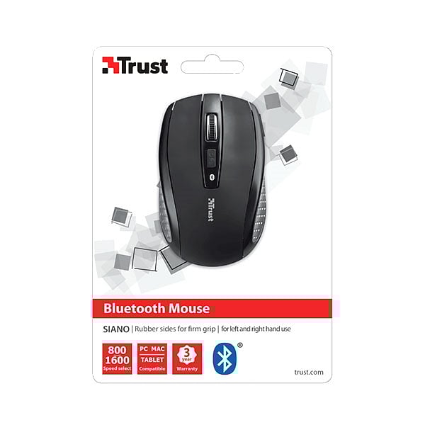 Trust Siano negro Bluetooth  Ratón