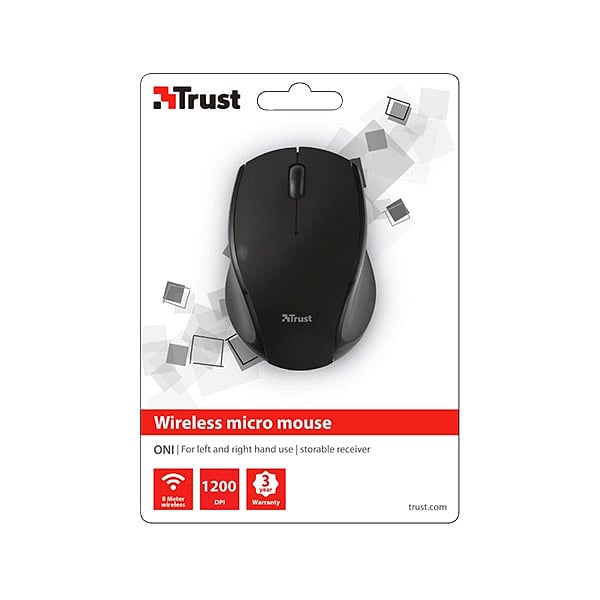 Trust Oni negro wireless  Ratón