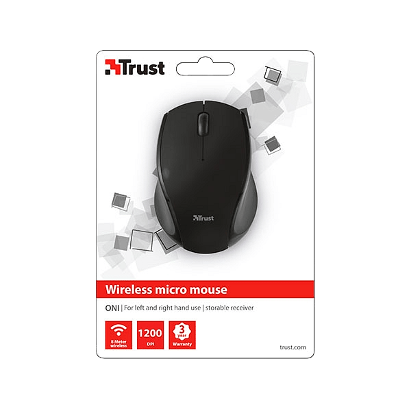 Trust Oni negro wireless  Ratón