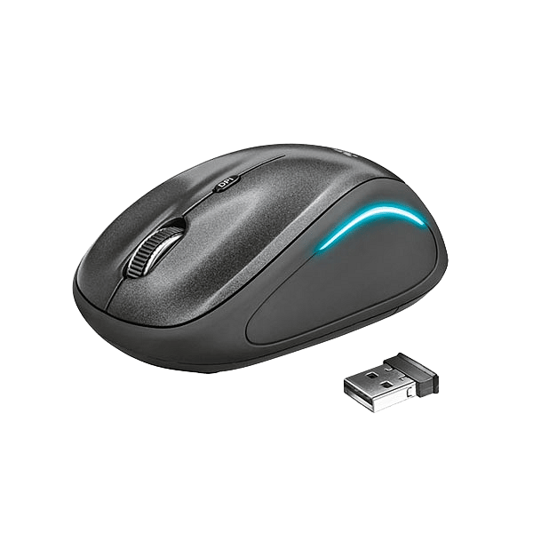 Trust Yvi FX negro wireless  Ratón