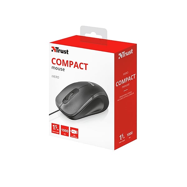 Trust Ivero Compact 20404  Ratón