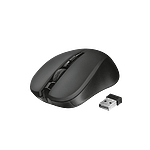Trust Mydo Silent Click Óptico 1800DPI Negro  Ratón Inalámbrico