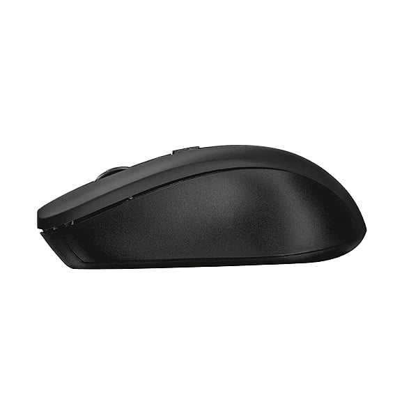 Trust Mydo Silent Click Óptico 1800DPI Negro  Ratón Inalámbrico