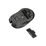 Trust Mydo Silent Click Óptico 1800DPI Negro  Ratón Inalámbrico