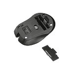 Trust Mydo Silent Click Óptico 1800DPI Negro  Ratón Inalámbrico