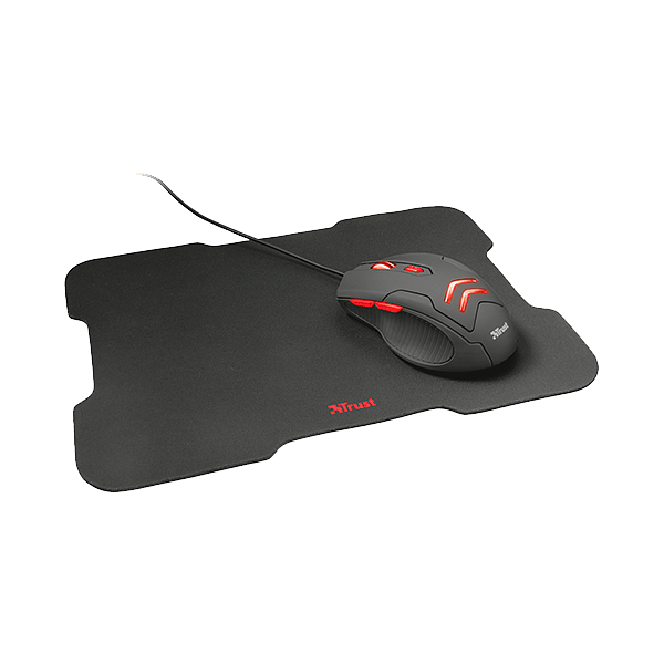 Trust Gaming Ziva pack  Ratón y Alfombrilla