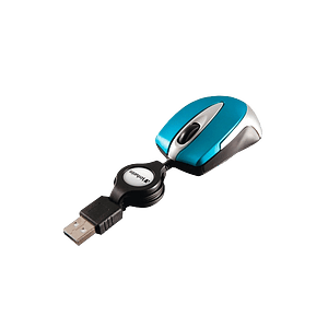 Verbatim Go Mini Optical Travel Mouse Azul caribe