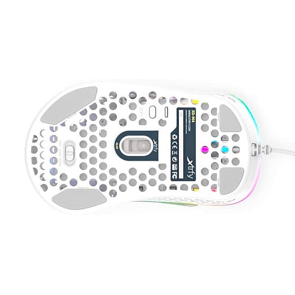Xtrfy M4 Blanco RGB  Ratón