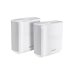 Asus ZenWifi AX XT8 Pack x2 AX6600 Blanco AiMesh  Router Mesh